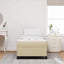 Box spring seng Grågrøn 80 x 200 cm Velourstof