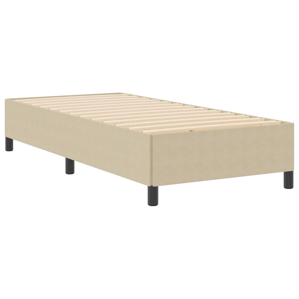Box spring seng Grågrøn 80 x 200 cm Velourstof