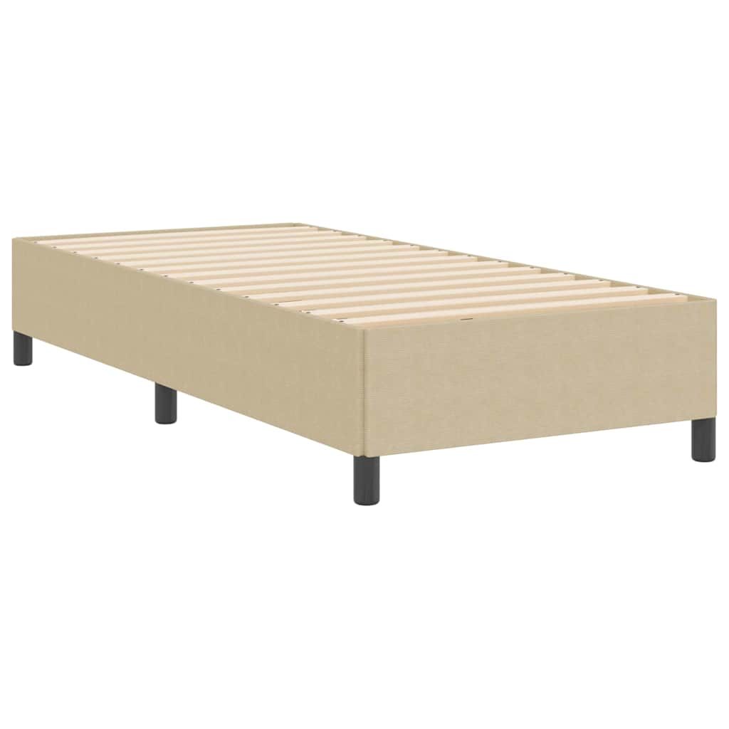 Box spring seng Grågrøn 80 x 200 cm Velourstof