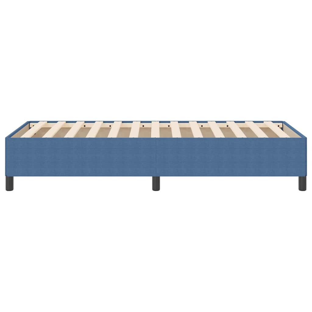 Box spring seng Blå 90 x 190 cm Velourstof