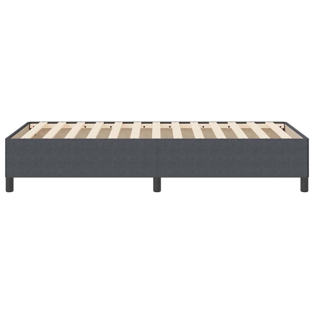 Box spring seng Mørkegrå 100 x 200 cm Velourstof