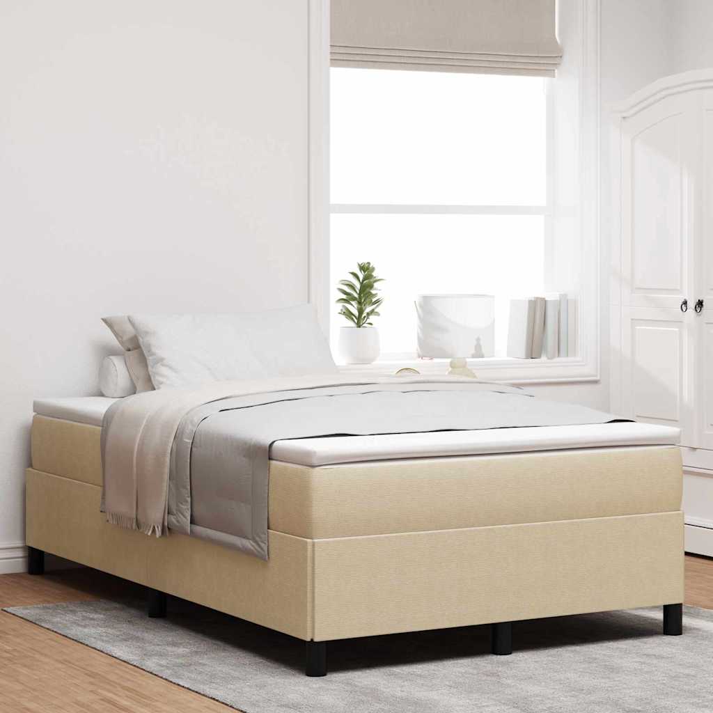 Box spring seng Grågrøn 120 x 190 cm Velourstof
