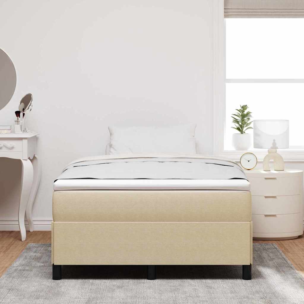 Box spring seng Grågrøn 120 x 190 cm Velourstof