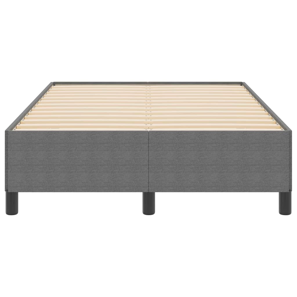 Box spring seng Lysegrå 120 x 200 cm Velourstof