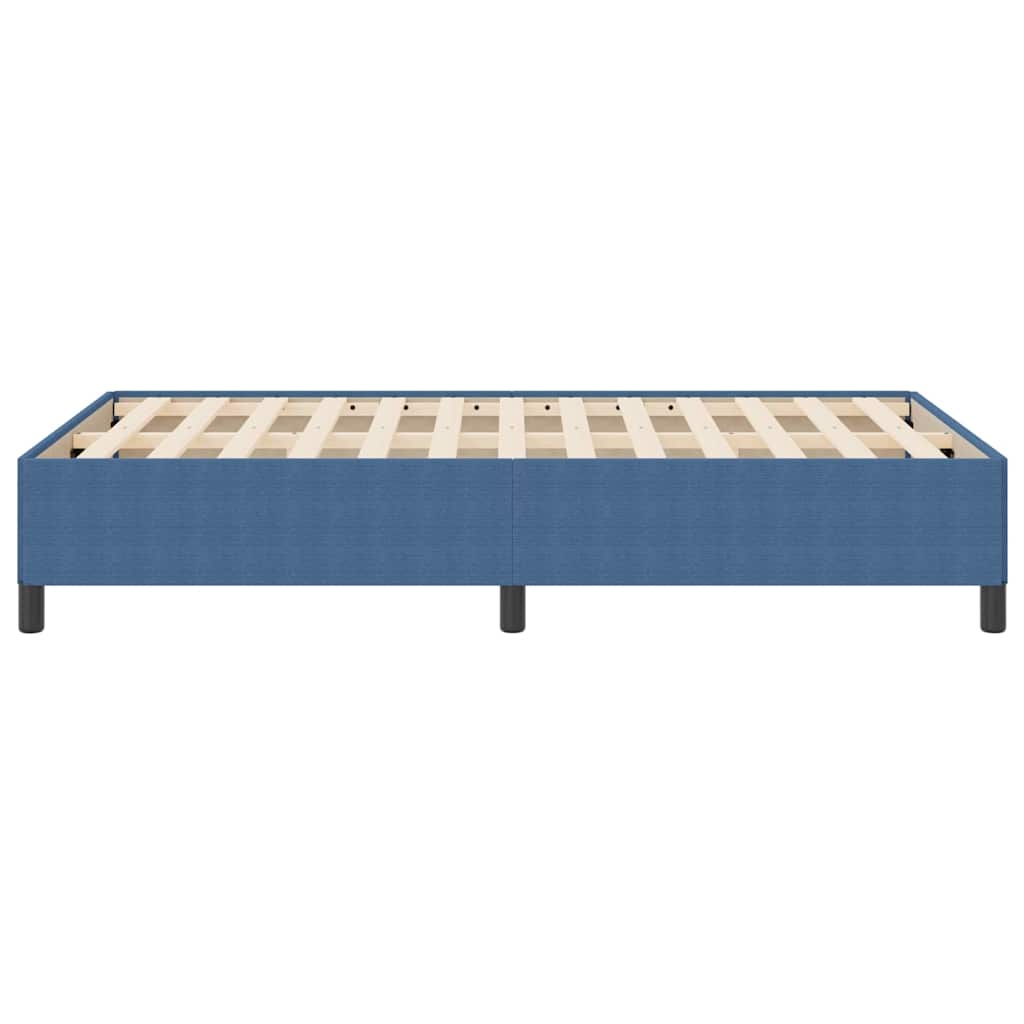 Box spring seng Blå 120 x 200 cm Velourstof