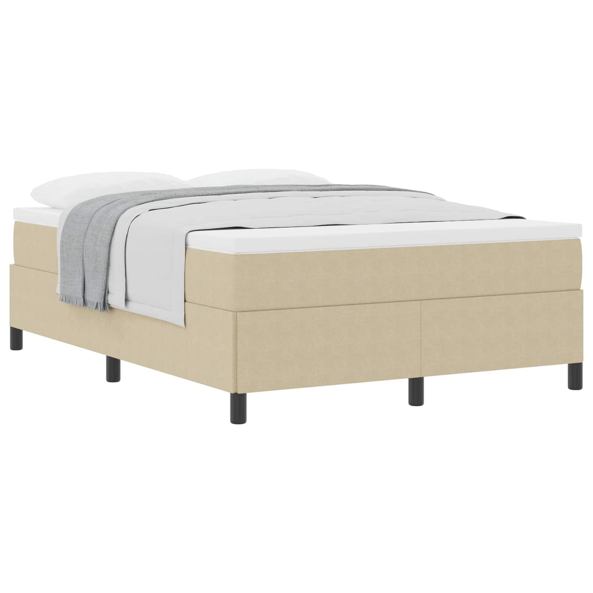 Box spring seng Grågrøn 160 x 200 cm Velourstof