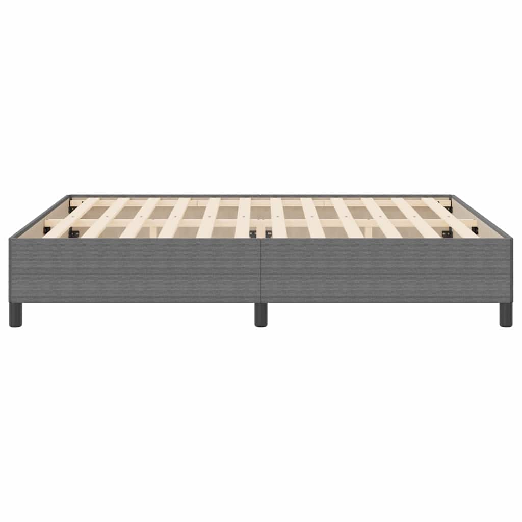 Box spring seng Lysegrå 180 x 200 cm Velourstof
