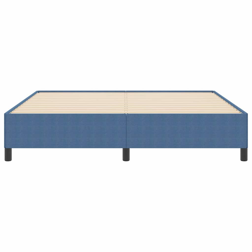Box spring seng Blå 180 x 200 cm Velourstof