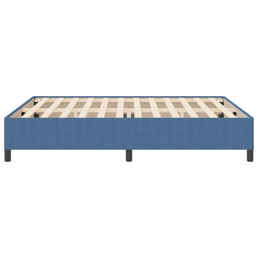 Box spring seng Blå 180 x 200 cm Velourstof