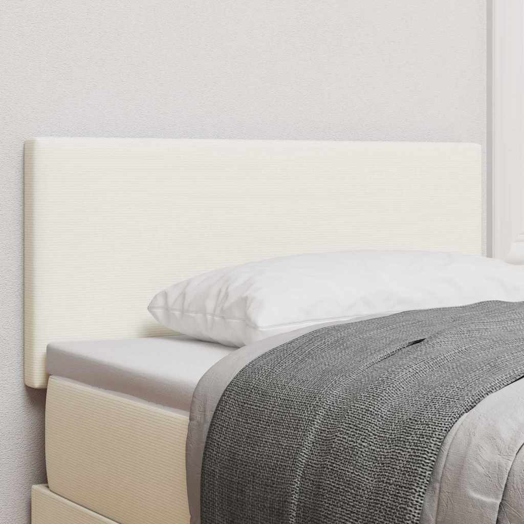 Hovedgærde Creme 100 cm Velourstof