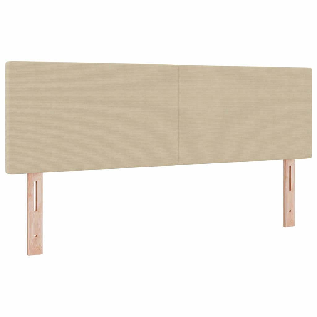 Hovedgærde Lys Grøn Grå 144 cm Velourstof