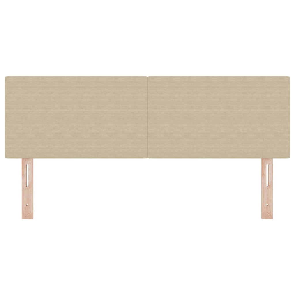 Hovedgærde Lys Grøn Grå 144 cm Velourstof
