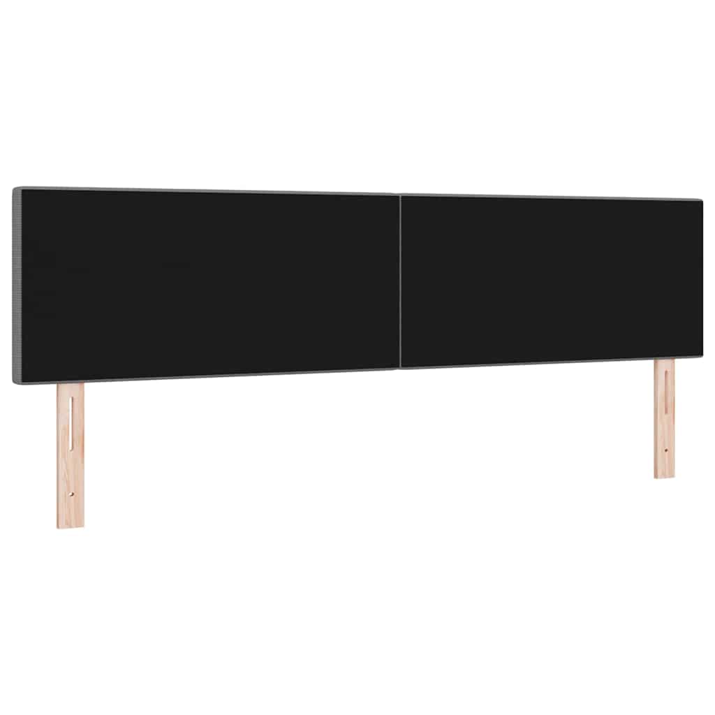 Hovedgærde Lysegrå 180 cm Velourstof