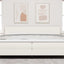 Hovedgærde Creme 200 cm Velourstof