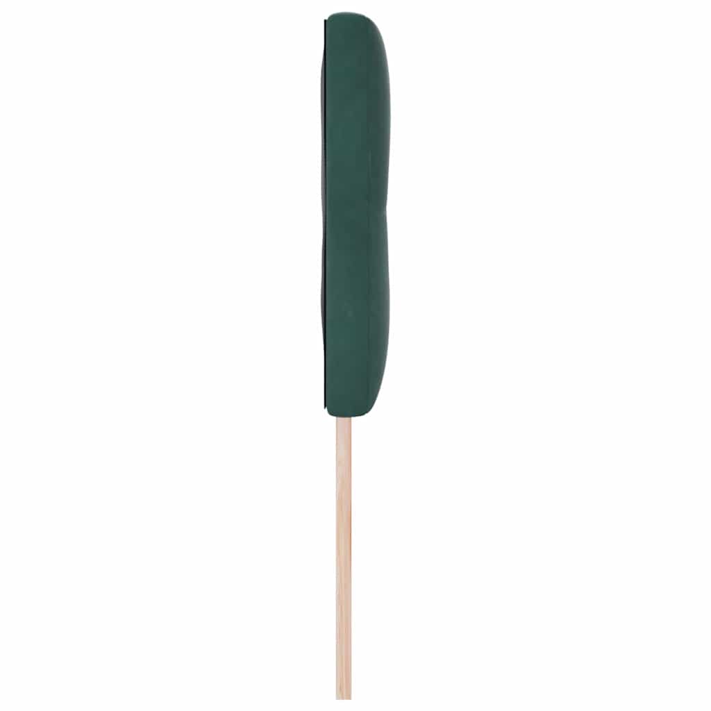 Hovedgærde Mørkegrøn 160 cm Fløjl