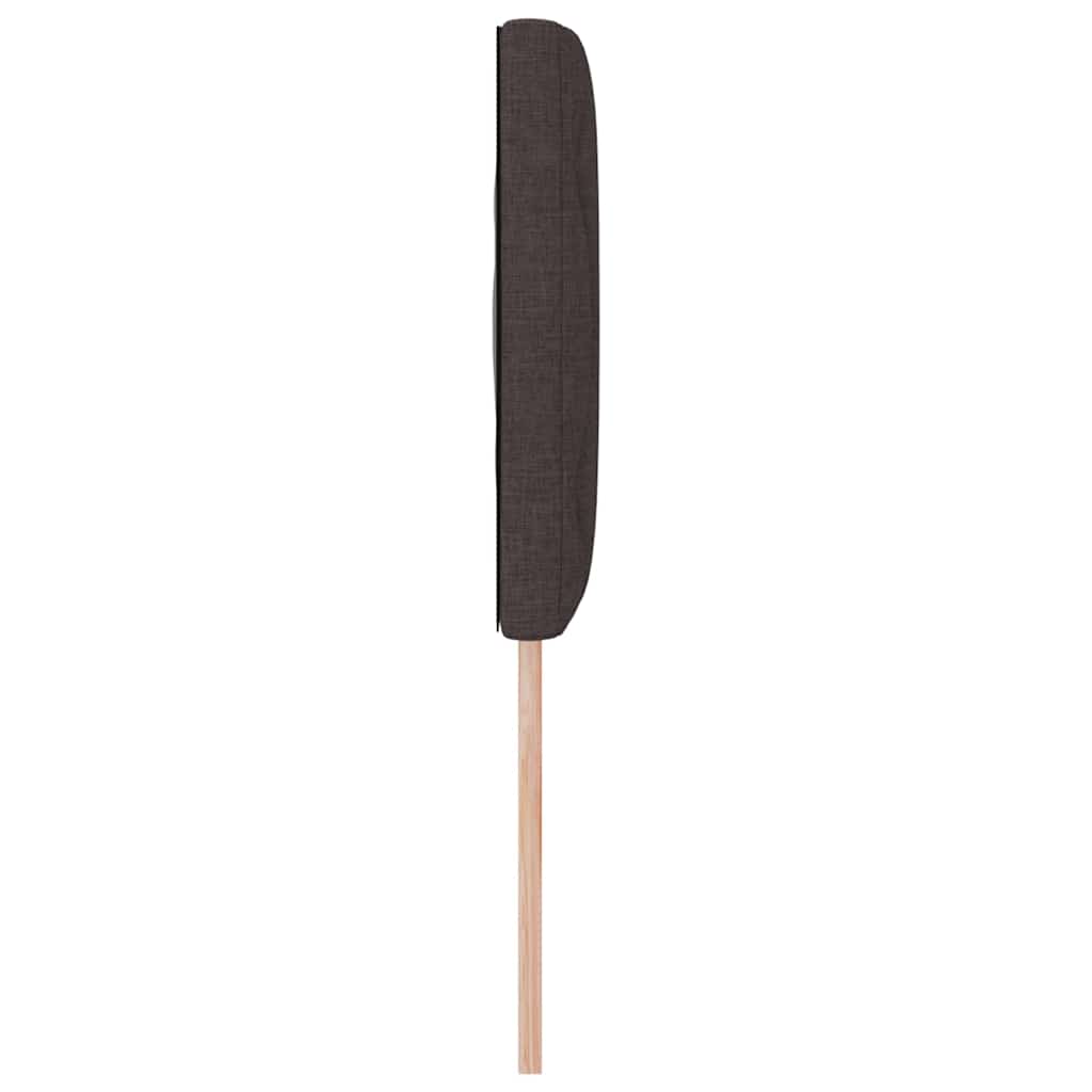 Hovedgærde Mørk Brun 144 cm Stof