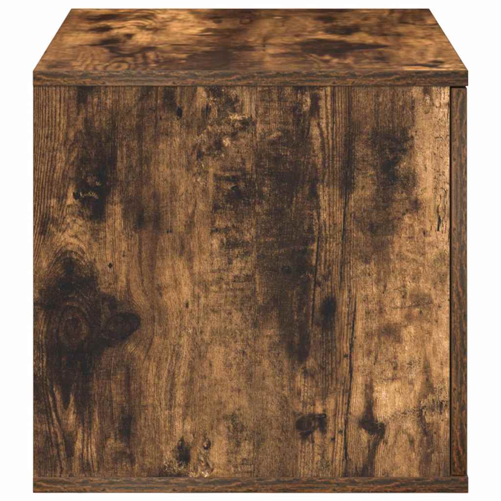 Opbevaringsskab 2 stk. Røget eg 118 x 41 x 40 cm