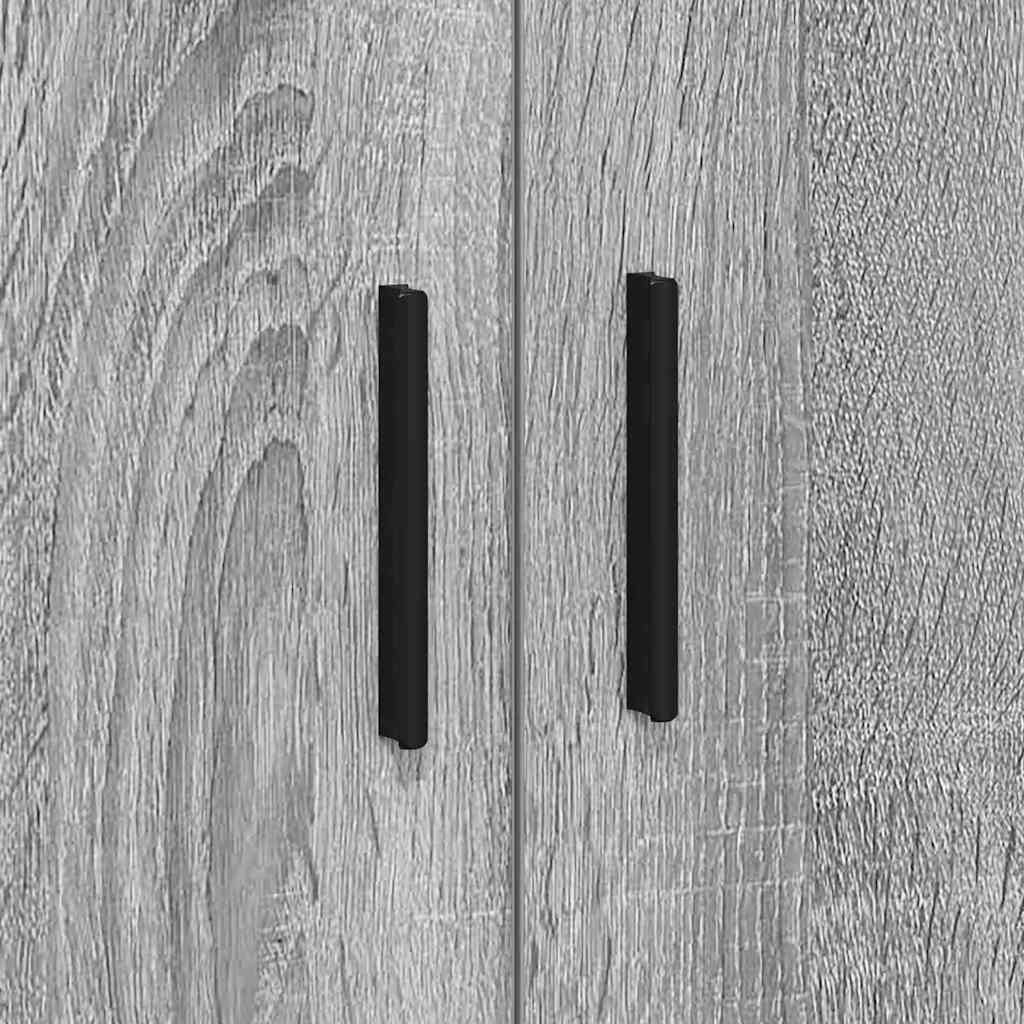 Opbevaringsskab 2 stk. Grå Sonoma 118 x 41 x 40 cm