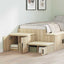 Opbevaringsskab 2 stk. Sonoma eg 108 x 41 x 40 cm