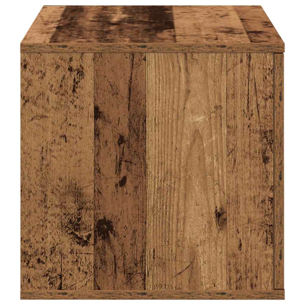 Opbevaringsskab 2 stk. Gammelt træ 108 x 41 x 40 cm
