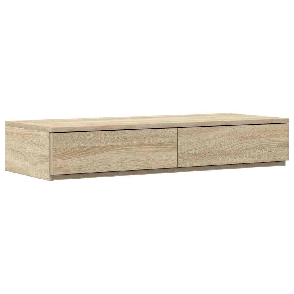 Sengeskuffer Sonoma eg 100 x 36,5 x 16,5 cm Konstrueret træ