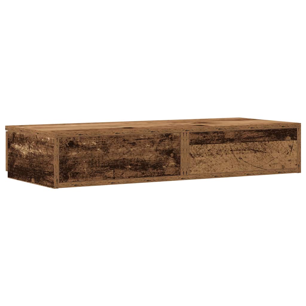 Sengeskuffer Gammelt træ 100 x 36,5 x 16,5 cm Konstrueret træ