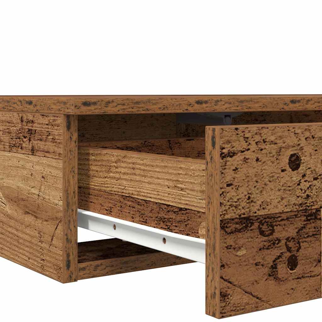 Sengeskuffer Gammelt træ 80 x 36,5 x 16,5 cm Konstrueret træ
