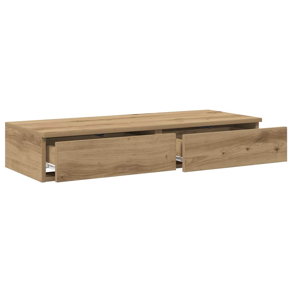 Sengeskuffer Artisan Egetræ 80 x 36,5 x 16,5 cm Konstrueret træ