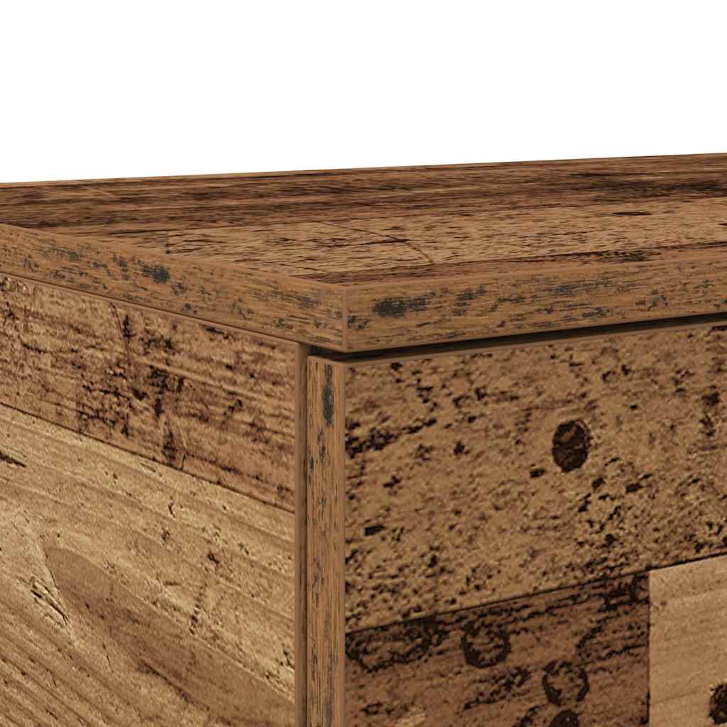 Sengeskuffer Gammelt træ 90 x 36,5 x 16,5 cm Konstrueret træ