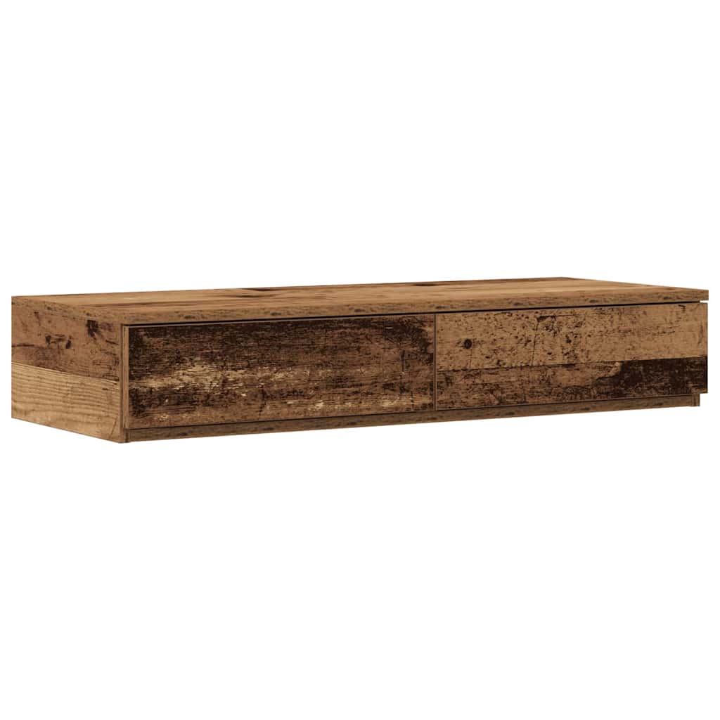 Sengeskuffer Gammelt træ 90 x 36,5 x 16,5 cm Konstrueret træ