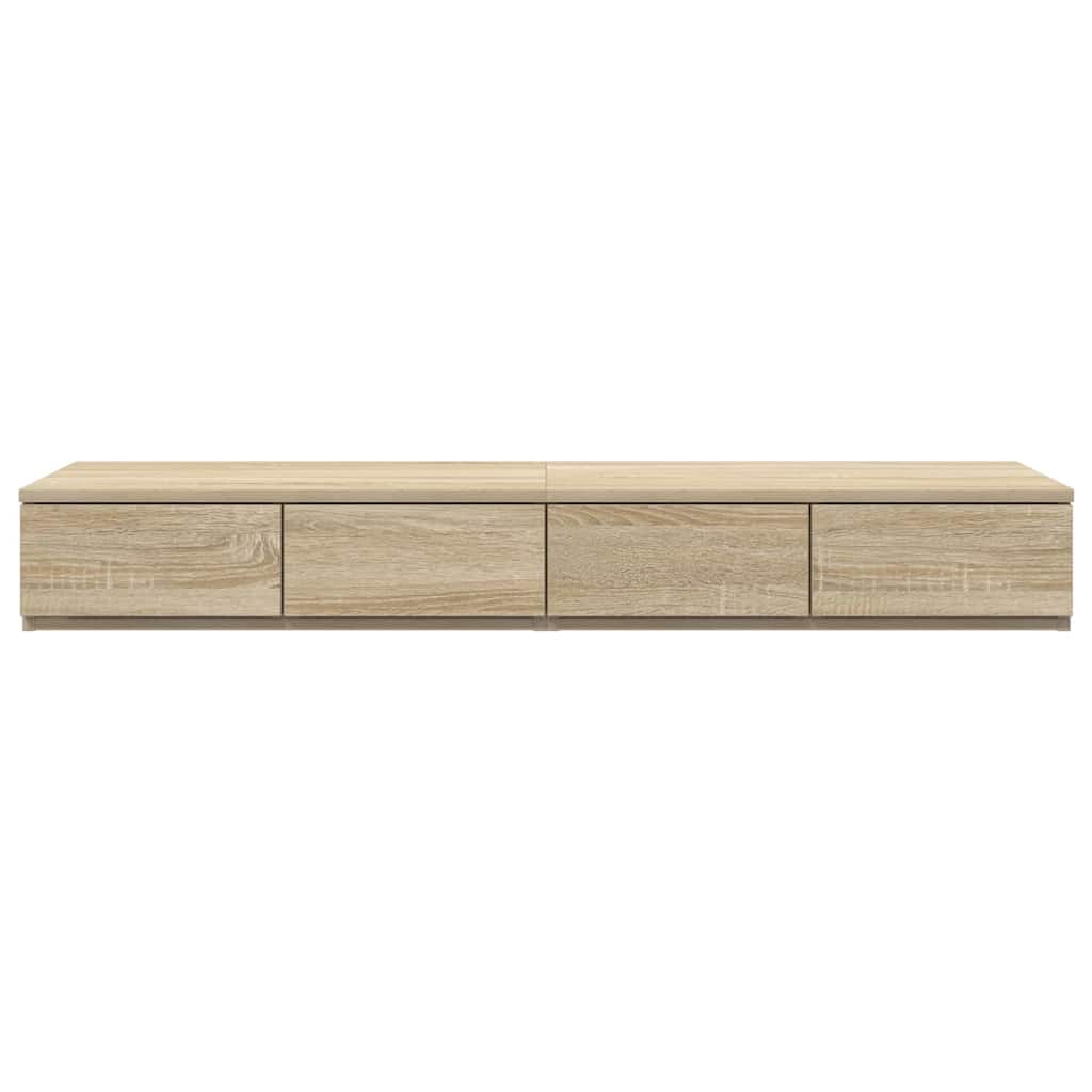 Sengeskuffer Sonoma eg 120 x 36,5 x 16,5 cm Konstrueret træ