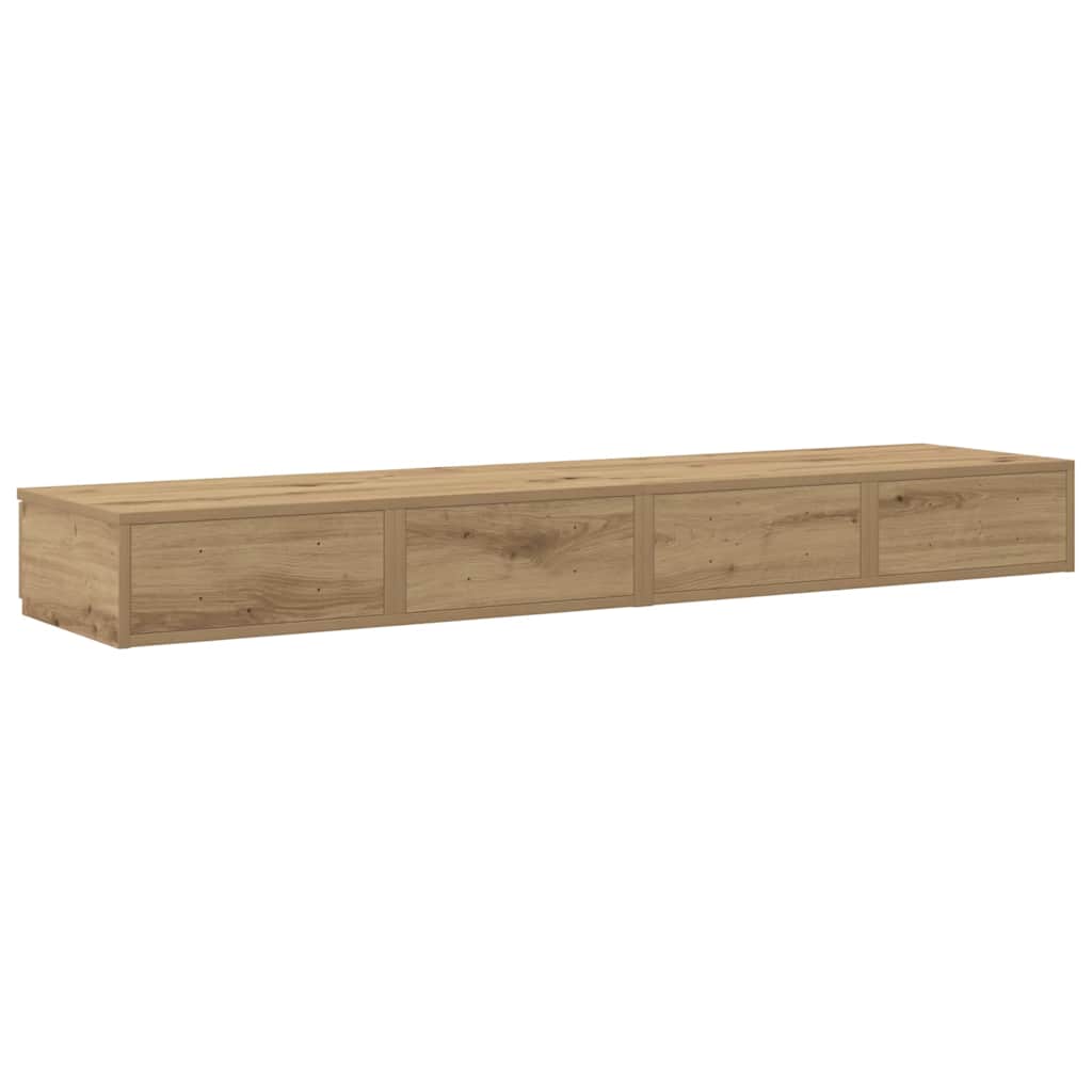 Sengeskuffer med skuffe Artisan Egetræ 140 x 36,5 x 16,5 cm