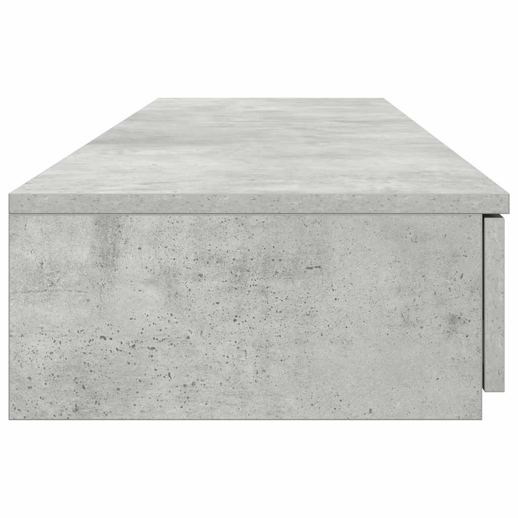 Sengeskuffer Beton Grå 150 x 36,5 x 16,5 cm Konstrueret træ
