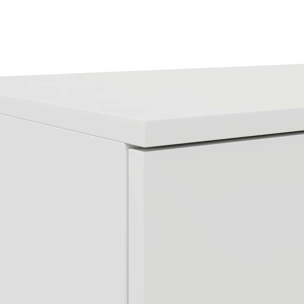 Sengeskuffer Hvid 160 x 36,5 x 16,5 cm Konstrueret træ