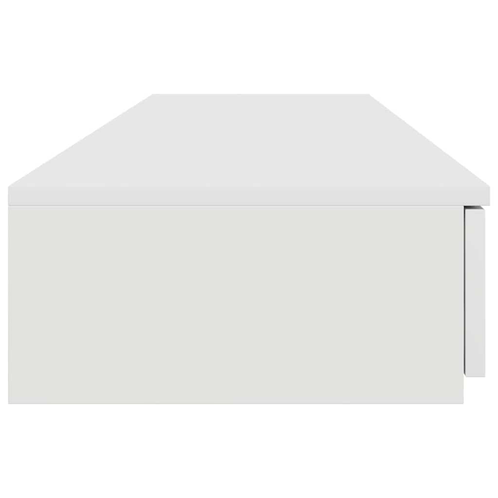 Sengeskuffer Hvid 160 x 36,5 x 16,5 cm Konstrueret træ