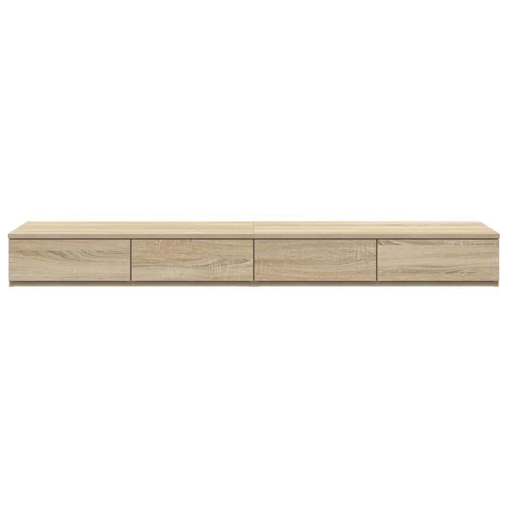 Sengeskuffer Sonoma eg 160 x 36,5 x 16,5 cm Konstrueret træ