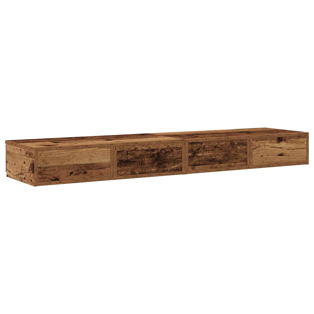 Sengeskuffer Gammelt træ 160 x 36,5 x 16,5 cm Konstrueret træ