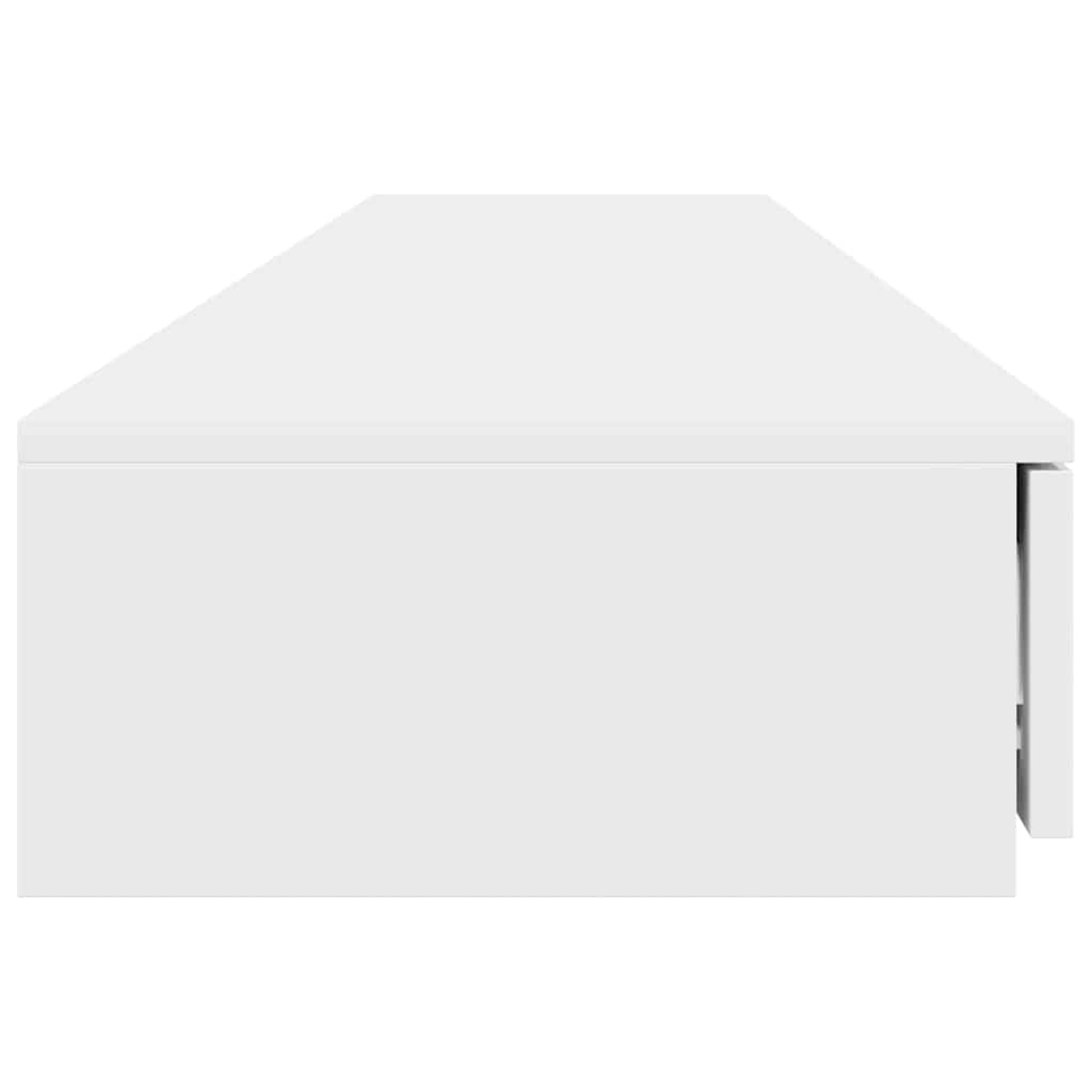Sengeskuffer Hvid 180 x 36,5 x 16,5 cm Konstrueret træ