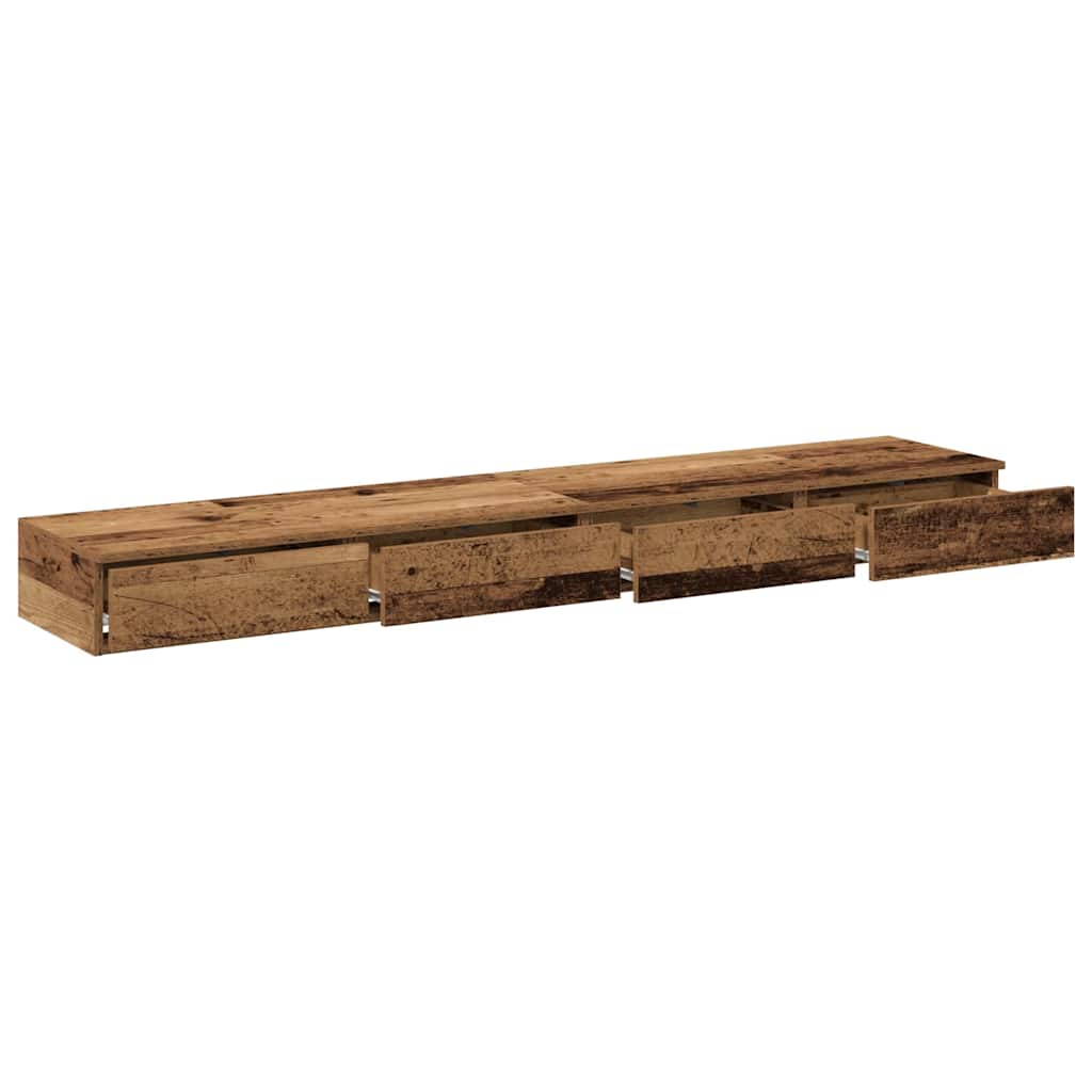 Sengeskuffer Gammelt træ 180 x 36,5 x 16,5 cm Konstrueret træ
