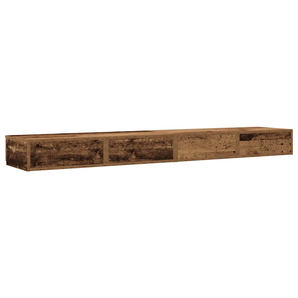 Sengeskuffer Gammelt træ 180 x 36,5 x 16,5 cm Konstrueret træ