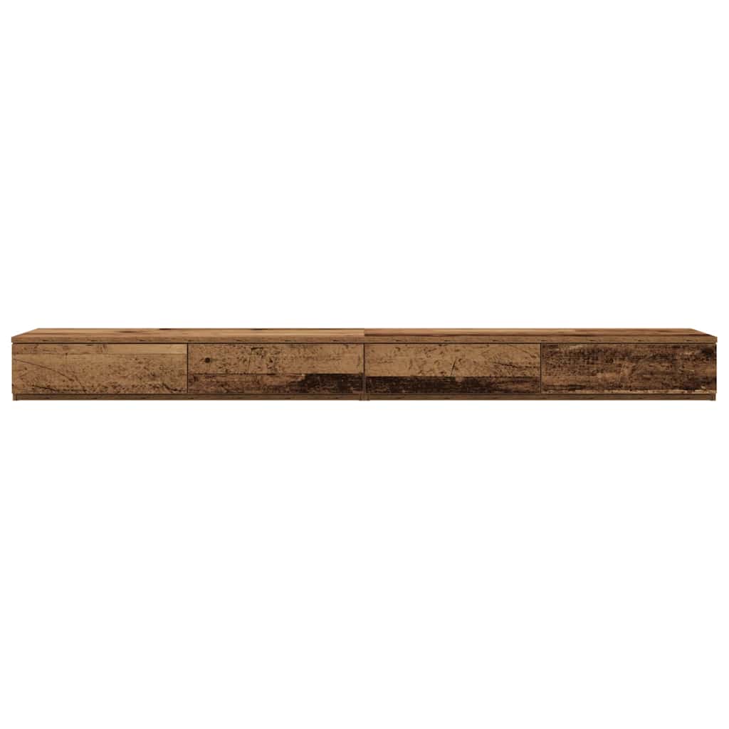 Sengeskuffer Gammelt træ 180 x 36,5 x 16,5 cm Konstrueret træ