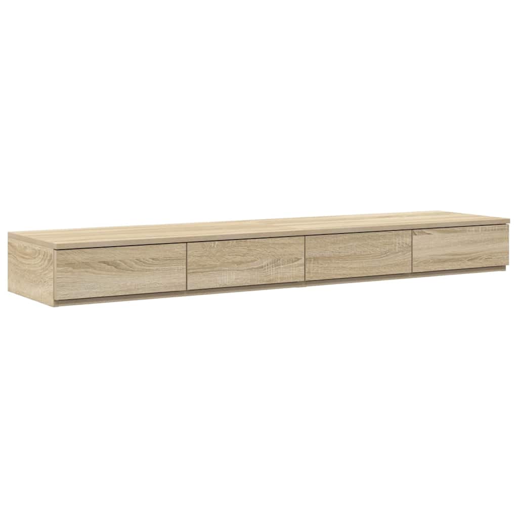 Sengeskuffer Sonoma eg 135 x 36,5 x 16,5 cm Konstrueret træ
