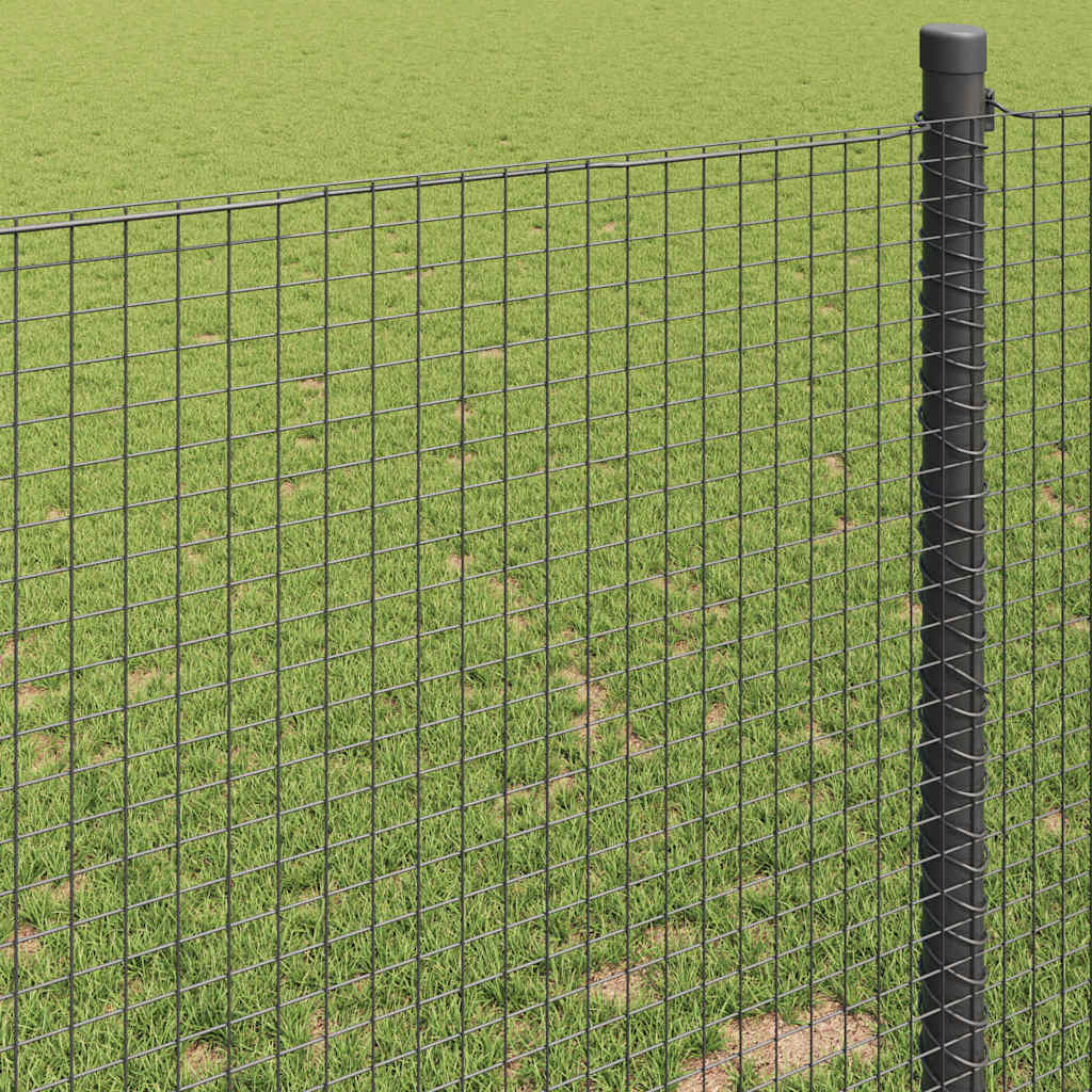 Doppelstabmattenzaun 1000 x 40 cm Grå