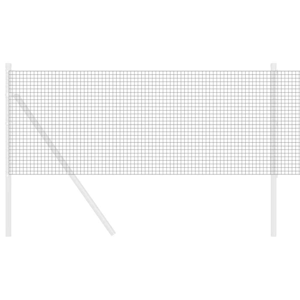 Doppelstabmattenzaun 1000 x 40 cm Grå