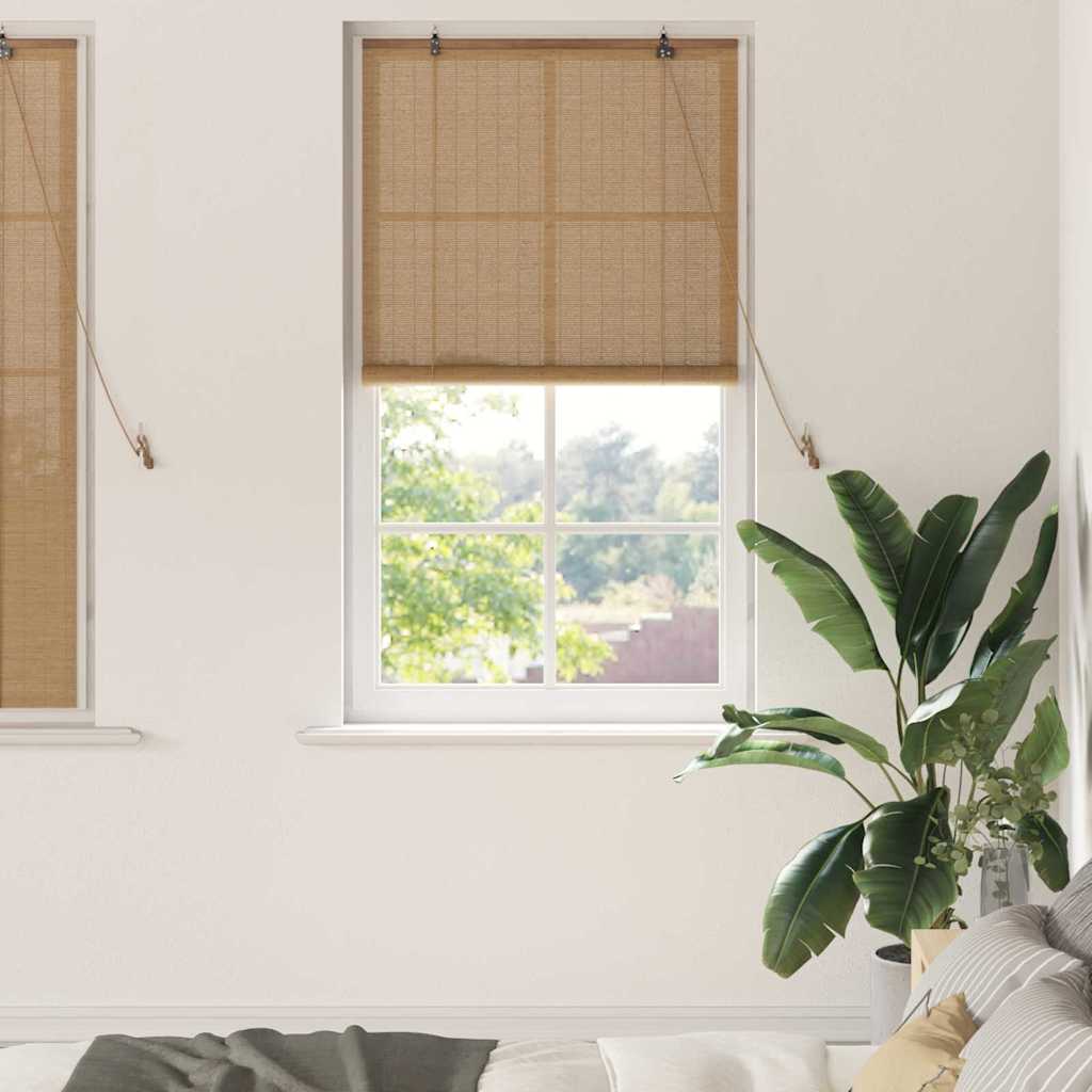 Rullegardin Brun 90 x 160 cm Bambus