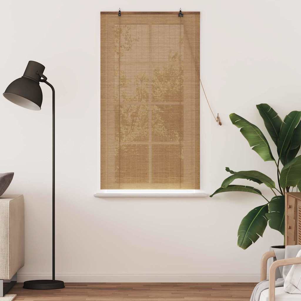 Rullegardin Brun 90 x 160 cm Bambus
