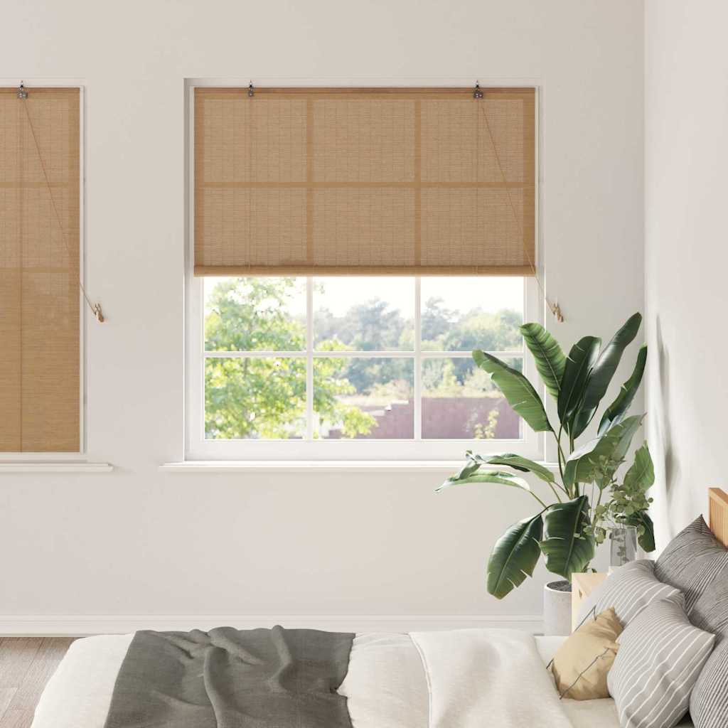 Rullegardin Brun 150 x 160 cm Bambus