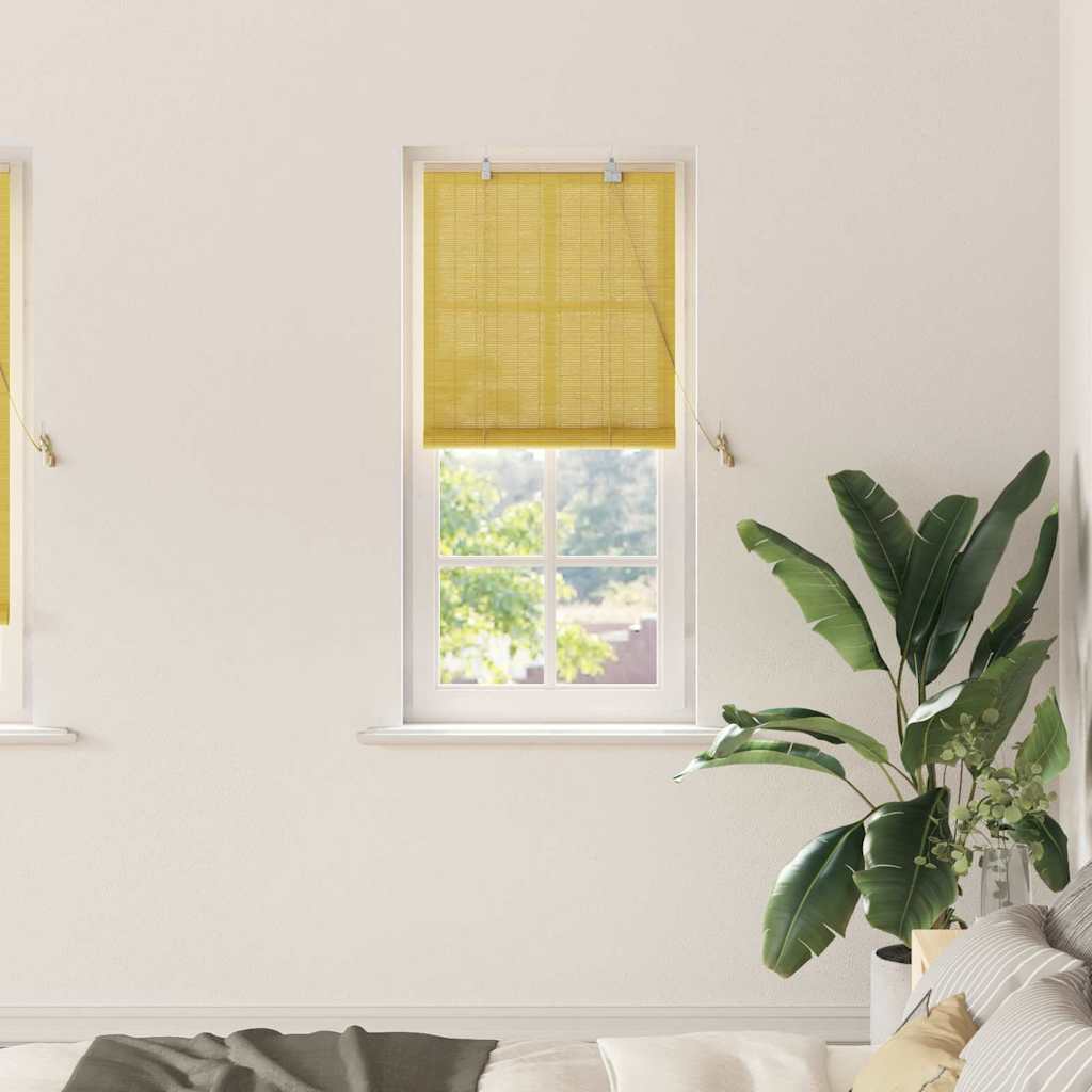 Rullegardin Gul 60 x 220 cm Bambus