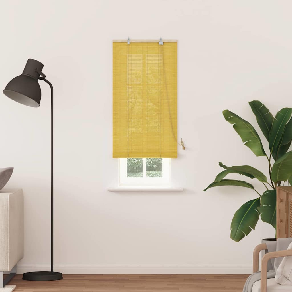 Rullegardin Gul 60 x 220 cm Bambus