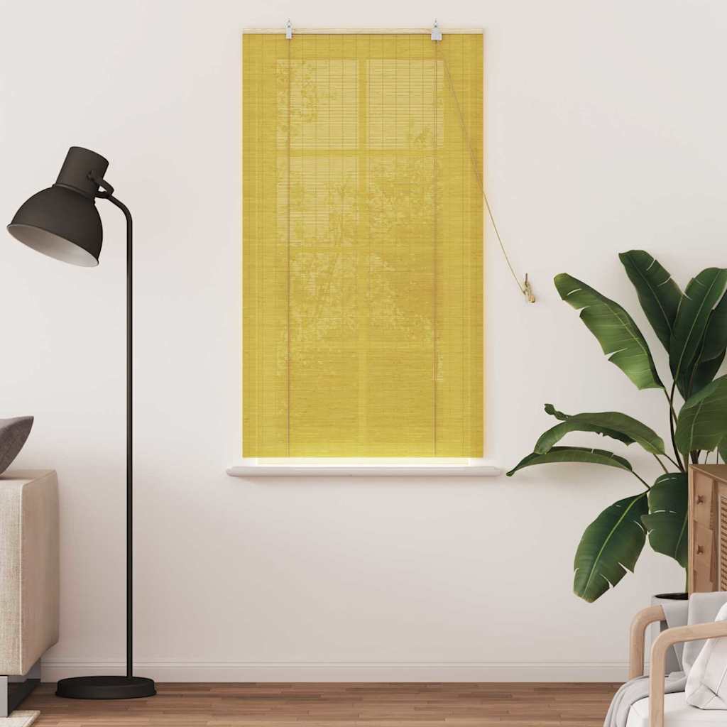 Rullegardin Gul 90 x 160 cm Bambus
